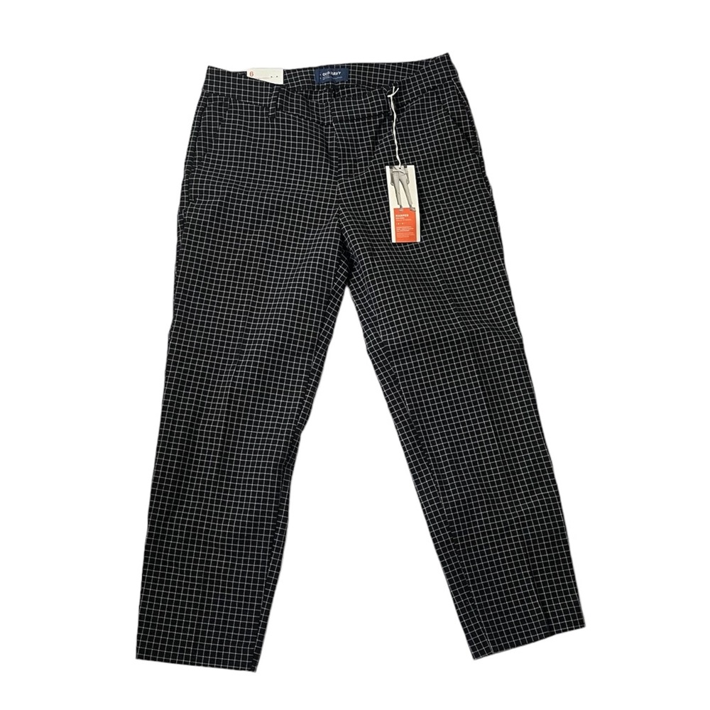 NWT Old Navy Harper mid rise pants career workwear size 6 regular